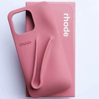 كفر + قلوس رود - Rhode Lip Gloss + Phone Case