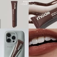 كفر + قلوس رود - Rhode Lip Gloss + Phone Case