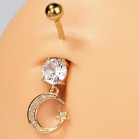 هلال- حلق طبي - Piercing