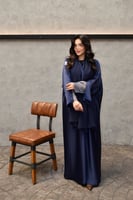 Navy blue abaya