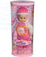 درزن طفل لعبة مع رضاعة