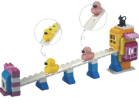 صندوق مكعبات درزن