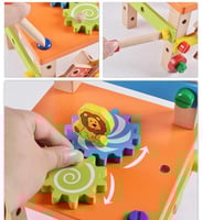 كرسي تركيب خشبي درزن