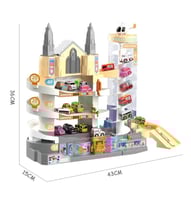 مواقف سيارة مع موسيقا واضاءة