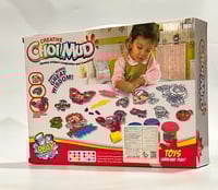 صلصال علبة +قوالب