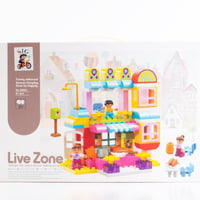 لعبة تركيب مطعم للأطفال درزن 81 قطعة