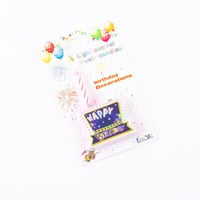 شمعة عيد ميلاد موسيقية ومضيئة