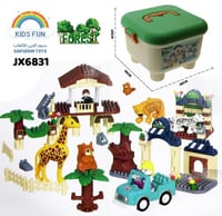 مكعبات بناء للاطفال درزن