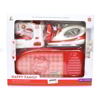 درزن خياطة مع كاوية و طاولة