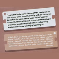 تعلم الكلمات اعضاء الجسد