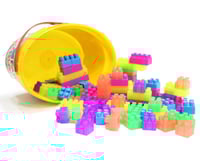 جردل مكعبات كبير بيضاوي