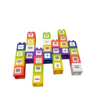 درزن مكعبات ارقام عربي