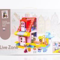 لعبة تركيب مطعم للأطفال 68 قطعة