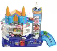 مواقف سيارة مع موسيقا واضاءة