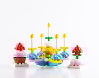 لعبة تركيب كعكة الحلوى للأطفال درزن