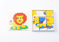 بزل خشبي حيوانات