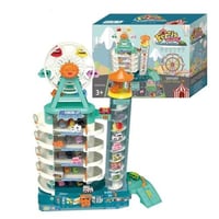 درزن مواقف سيارة مع موسيقا واضاءة