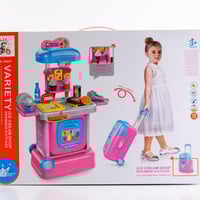 درزن حقيبة الايس كريم للأطفال 36 قطعة