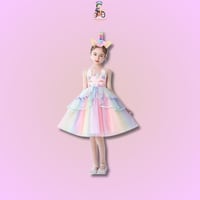 درزن زي تنكري يونيكورن للبنات