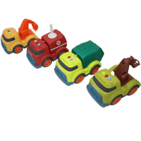 محطة مع سيارتين