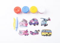 صلصال علبة +قوالب