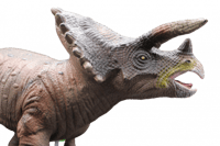 درزن مجسم ديناصور