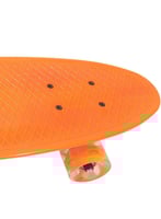 لوح تزلج كروزر بلاستيك متكامل بنمط رترو مضاد للانز...