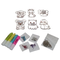 كريستال تلوين