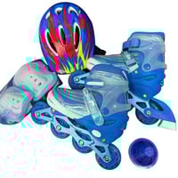 سكيت مع خوذة مقاس M