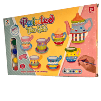 طقم شاي للتلوين