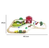 طقم مواقف سيارة خشب