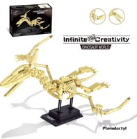 لعبة كتلة هيكل ديناصور