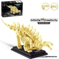 درزن لعبة كتلة هيكل ديناصور عشوائي