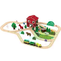 طقم مواقف سيارة خشب