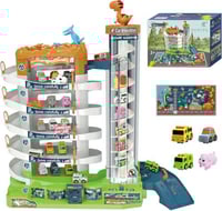 درزن مواقف سيارة مع موسيقا واضاءة