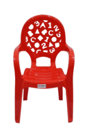 كرسي اطفال حروف احمر