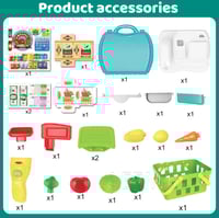 سوبر ماركت شنطة 23 قطعة