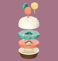 فاست فود علبة