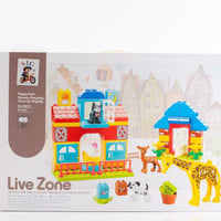 لعبة تركيب مزرعة الحيوانات للأطفال 61 قطعة