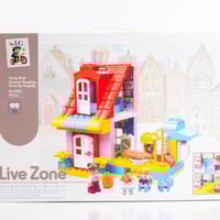 لعبة تركيب مطعم للأطفال درزن 68 قطعة