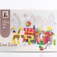 لعبة تركيب مزرعة الحيوانات للأطفال 109 قطعة