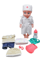 طقم ولد ملابس تمريض علبة