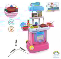 درزن طقم مطبخ للاطفال