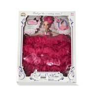 عروسة بفستان 5 ألوان للأطفال