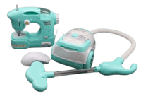 خياطة مع مكنسة