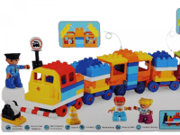 صندوق مكعبات 139 قطعة