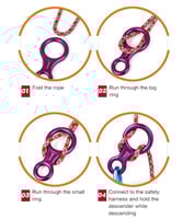 علاقة حبال تسلق حتى 3500 كجم