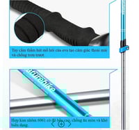 عصا رحلات قاعدة ثلاثية اسود 60-135سم