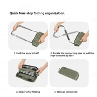 كرسي تخييم قابل للطي XL01 اسود