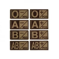 شعار فصيلة دم (بني ، أسود)